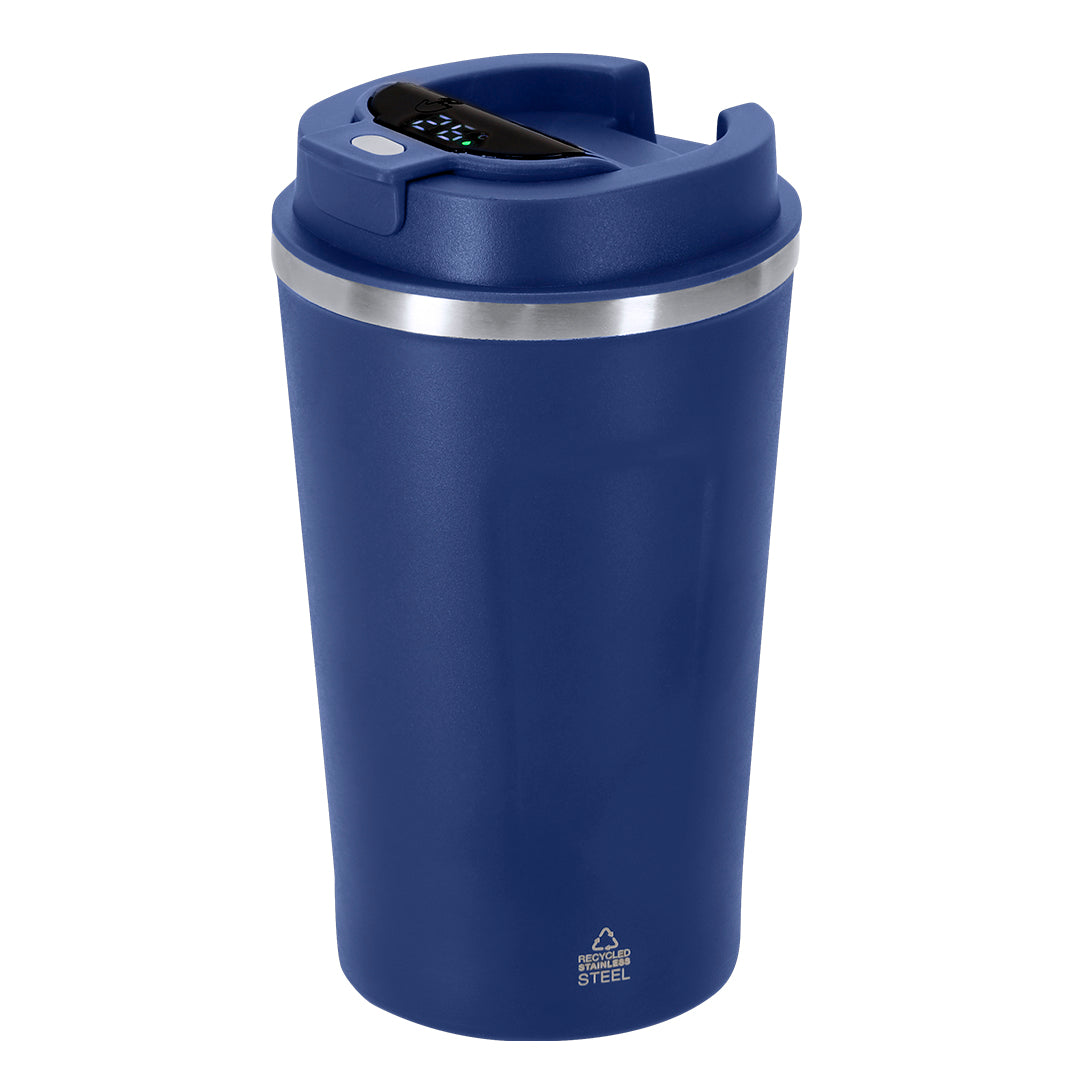 Geïsoleerde fles Molin zwart 1 kleur