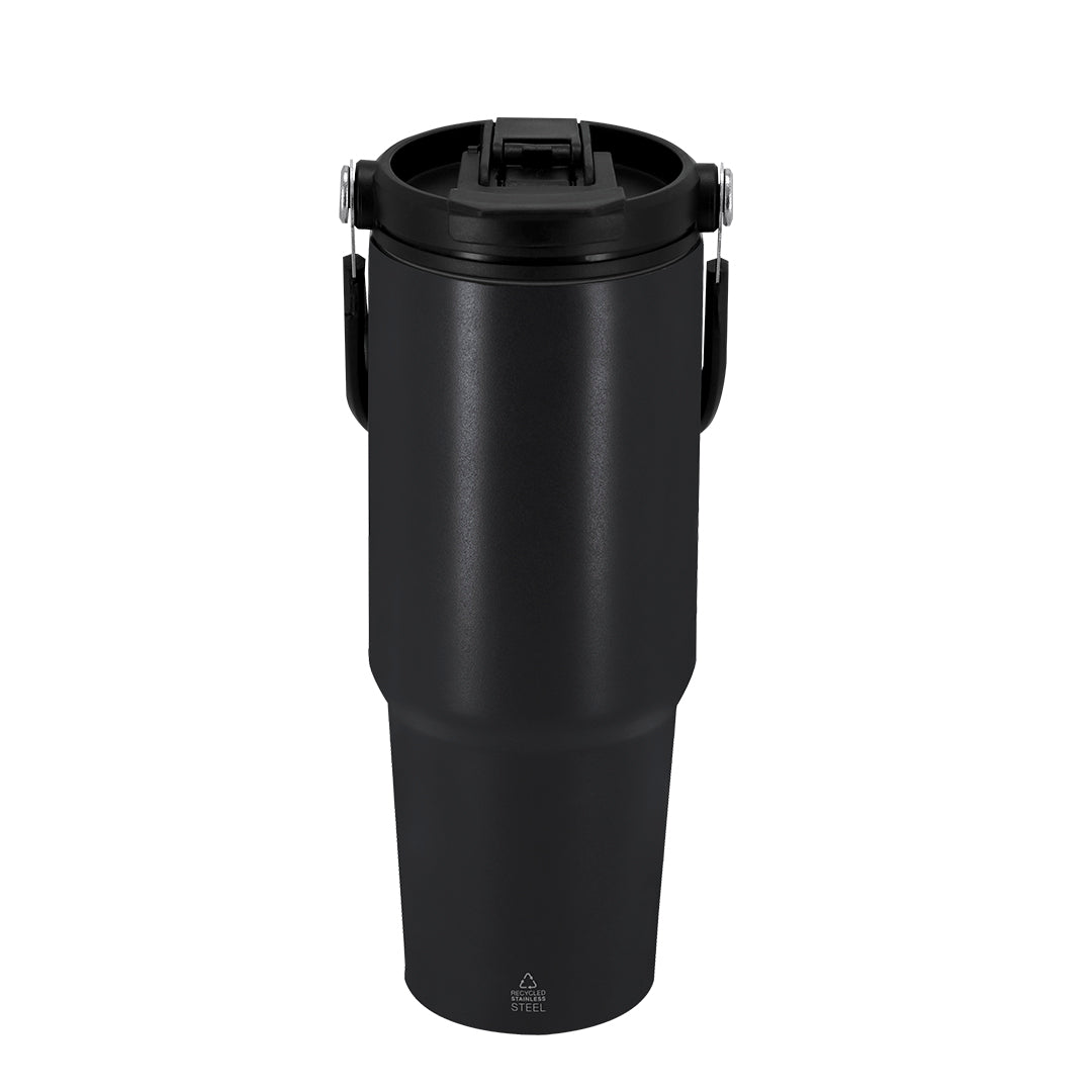 Geïsoleerde beker Chalmer donkerblauw 1 kleur