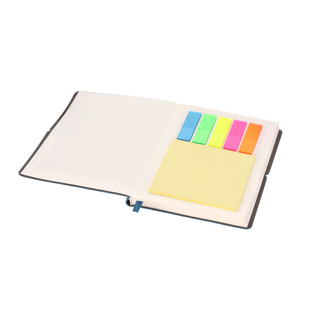Notitieblok Vierax rood 1 kleur