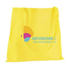 Shopper winkeltas wit 3 kleuren 11162