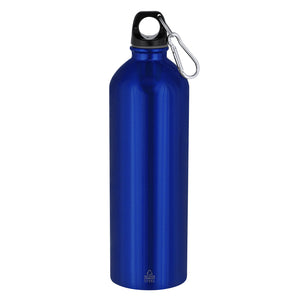 Fles graan lichtblauw Graveren