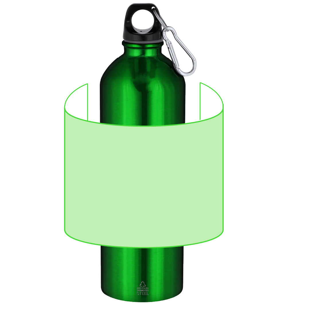Fles graan donkerblauw 1 kleur