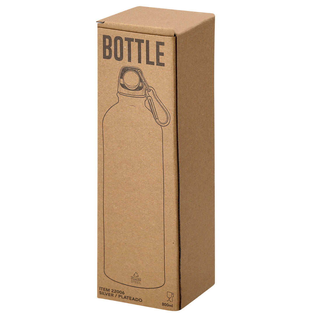 Fles graan blauw 1 kleur
