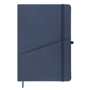 Waylon notitieblok donkerblauw 1 kleur