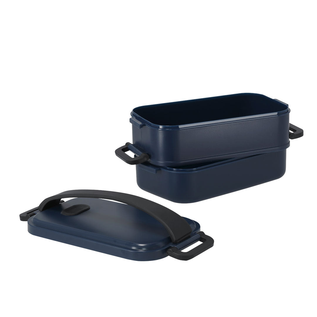 Lunchbox Curibox zwart onbedrukt