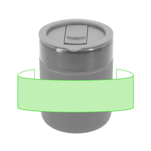 Beker Balmir zwart 1 kleur