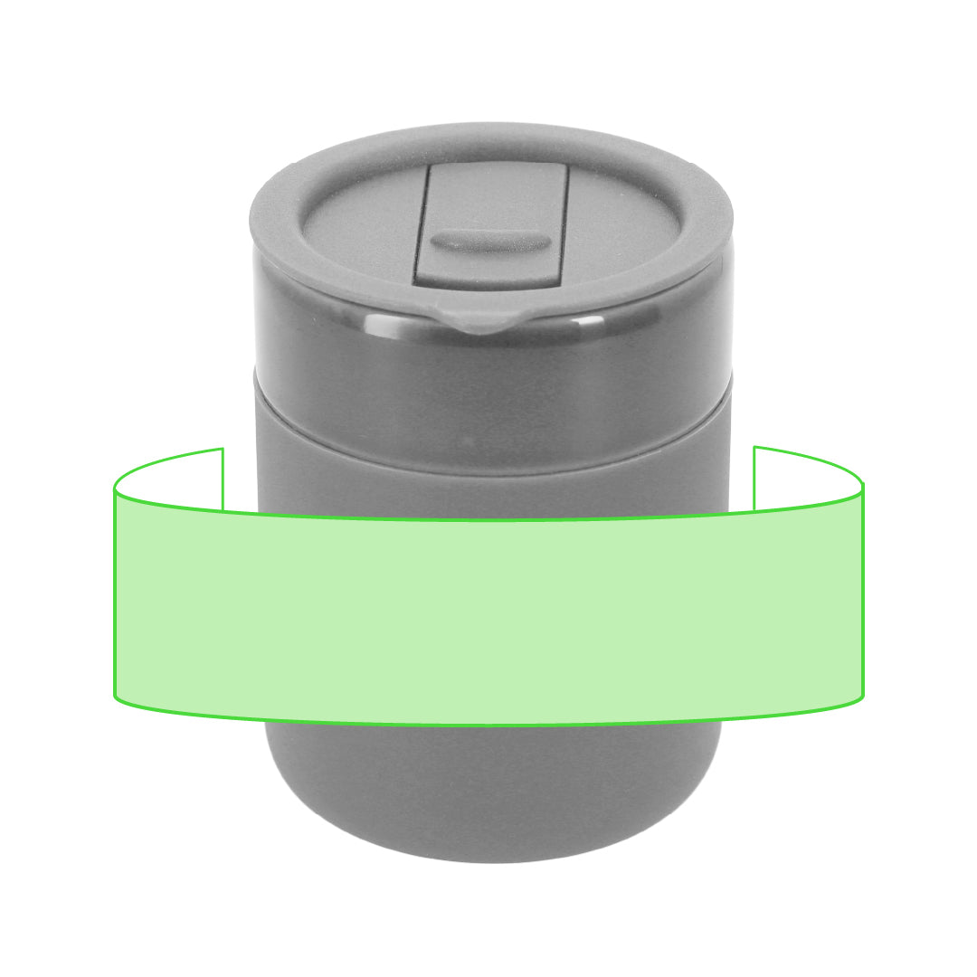 Beker Balmir zwart 1 kleur