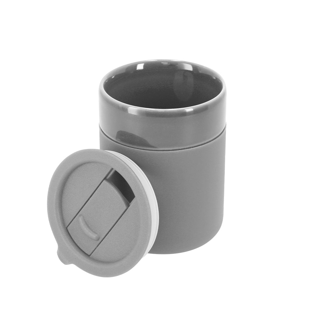 Beker Balmir grijs onbedrukt