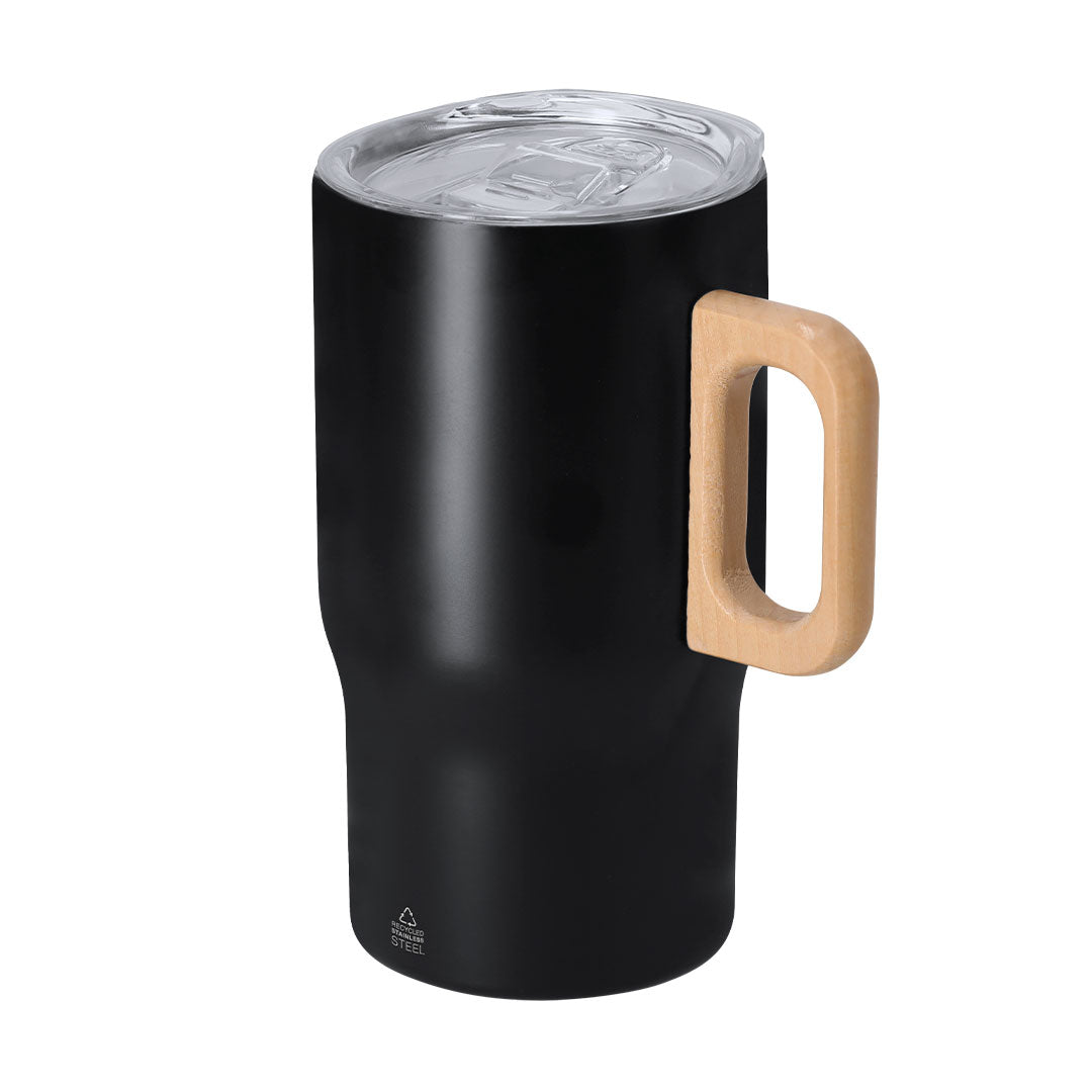 thermos beker Zaran zwart 1 kleur