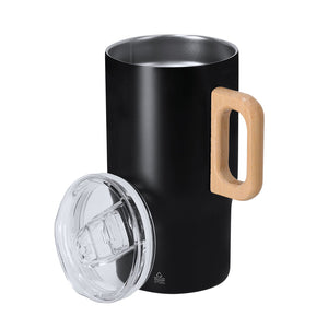 thermos beker Zaran donkerblauw Graveren