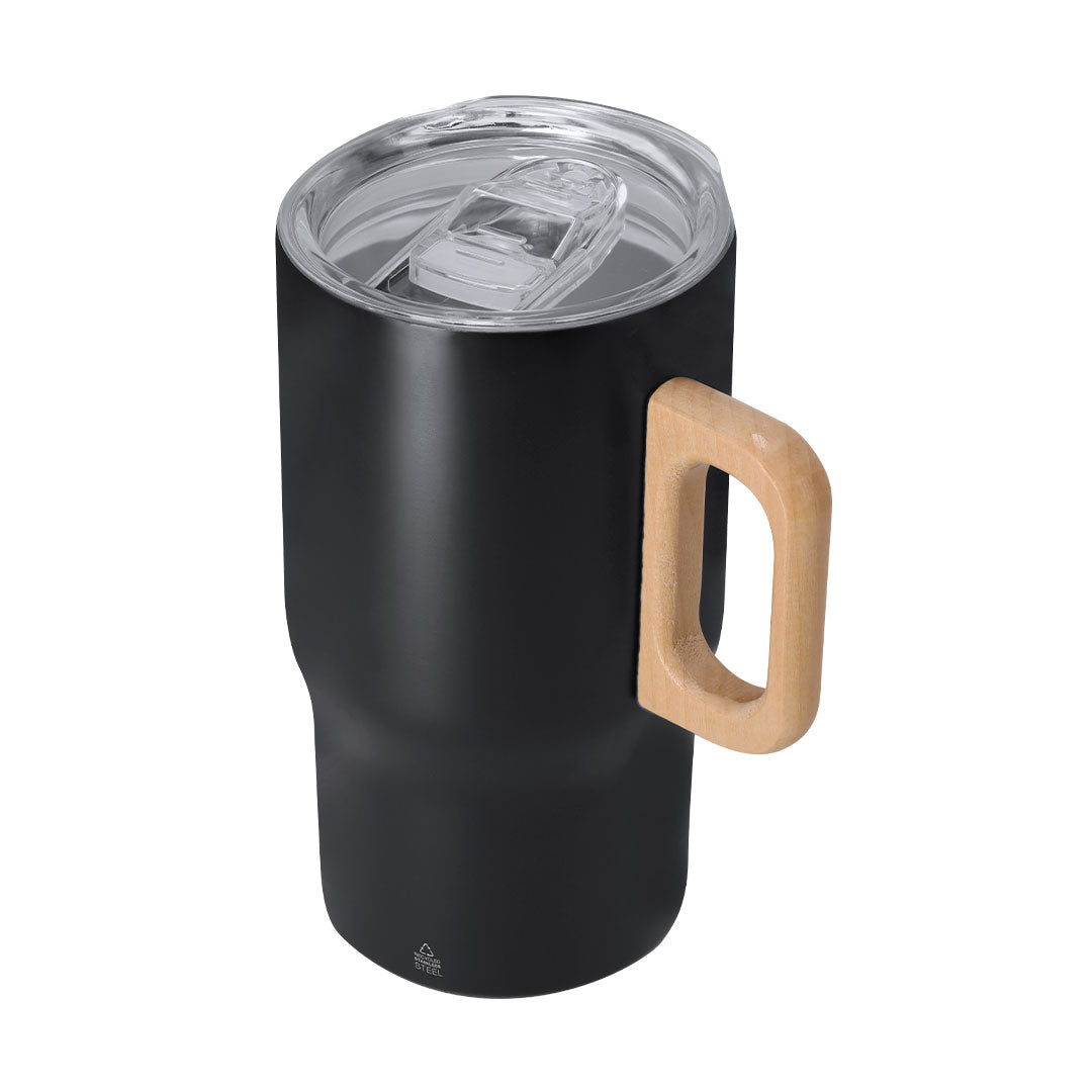thermos beker Zaran donkerblauw onbedrukt