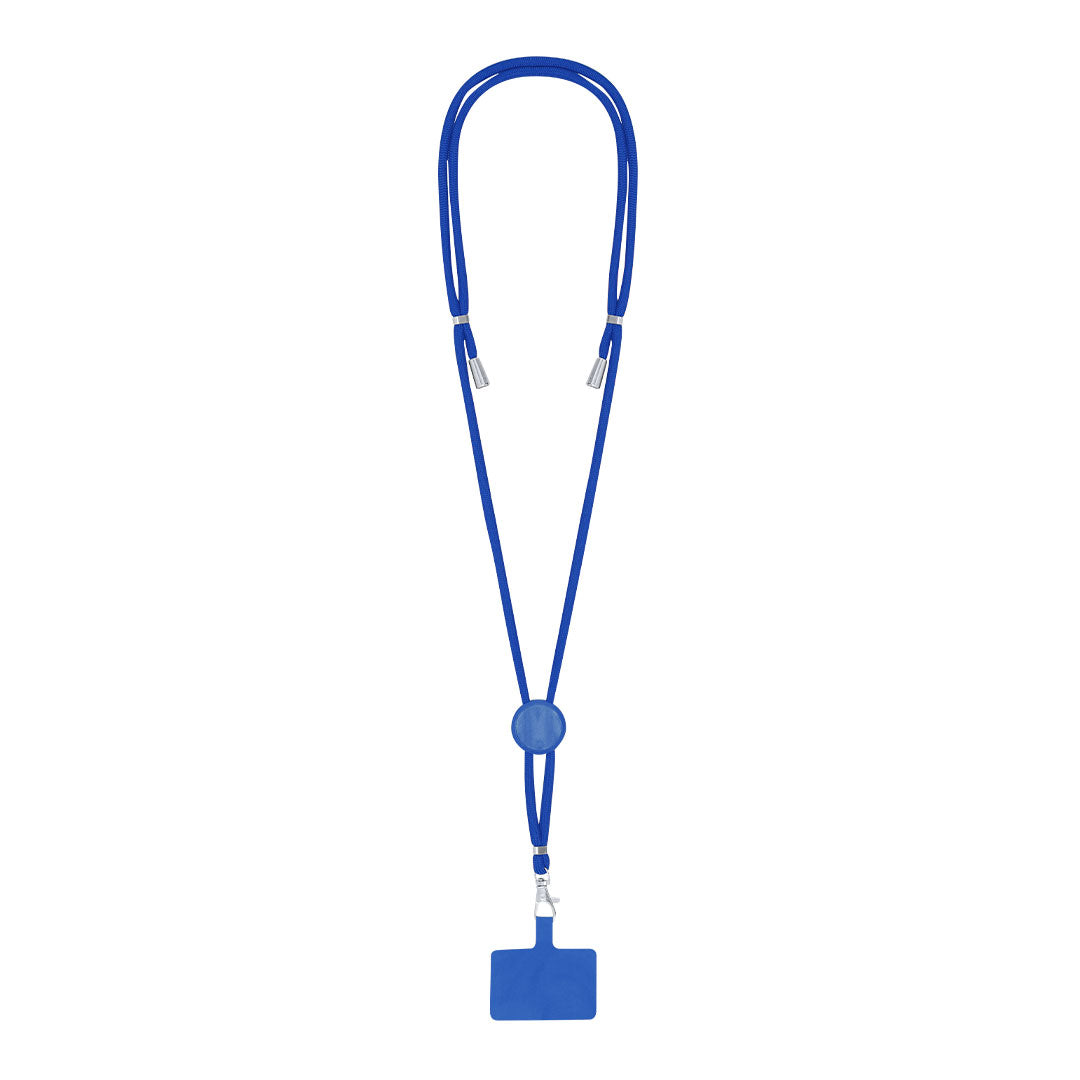 Lanyard Telefoonhouder Zaret wit onbedrukt