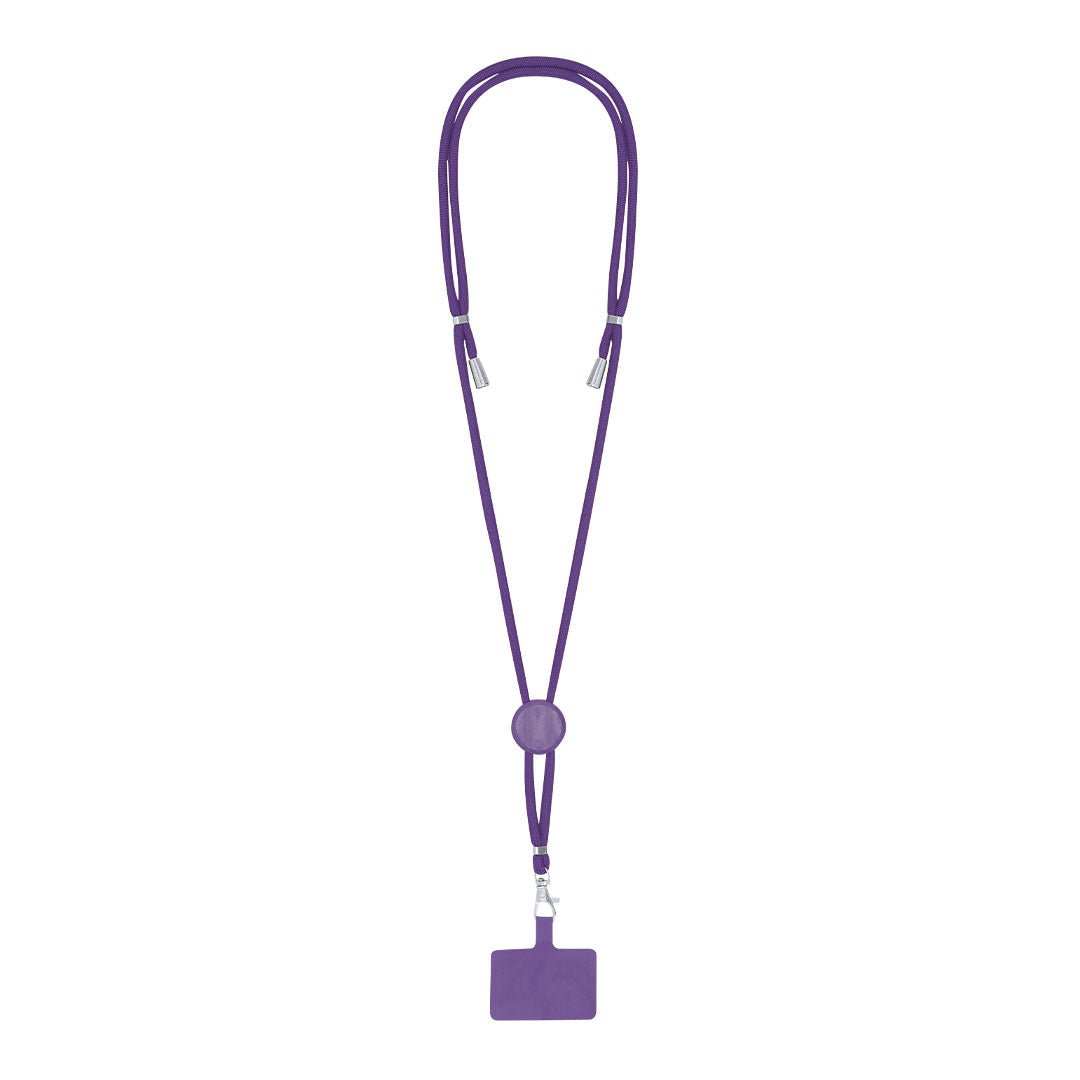 Lanyard Telefoonhouder Zaret wit 1 kleur