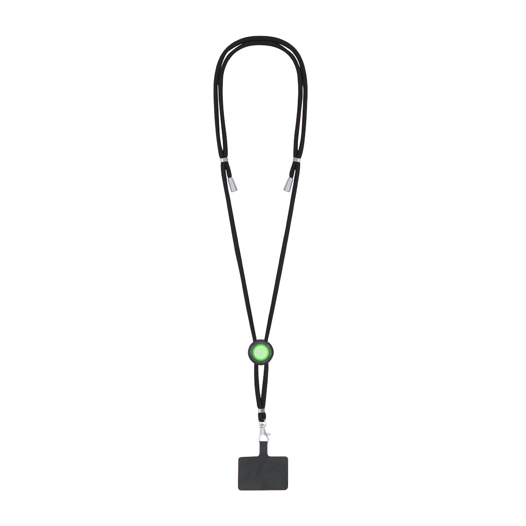 Lanyard Telefoonhouder Zaret groen 1 kleur