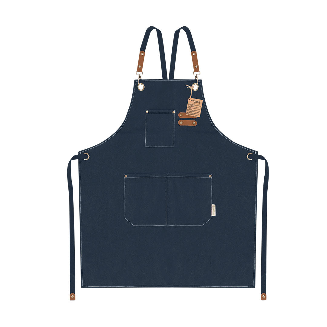 Schort Fonor donkerblauw 1 kleur
