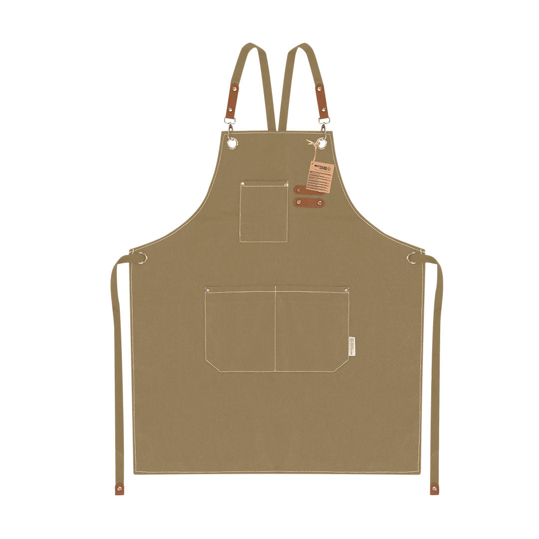 Schort Fonor khaki onbedrukt