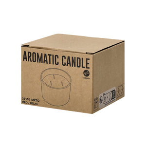 Kaars Aromática Lenzox donkerblauw Graveren