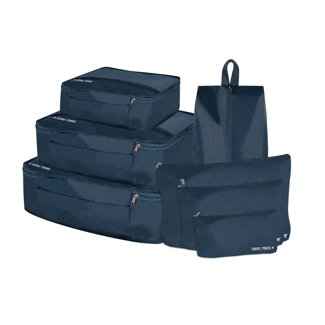 Organizer Combo donkerblauw onbedrukt
