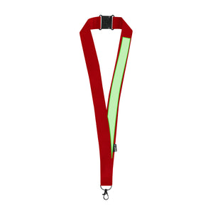 Lanyard Dycoun rood onbedrukt