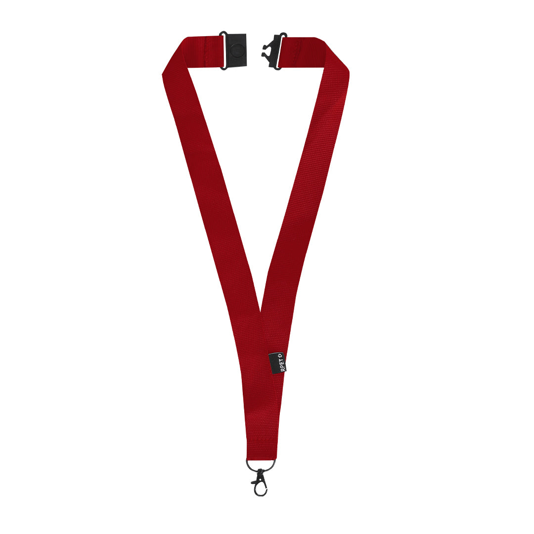 Lanyard Dycoun zwart onbedrukt