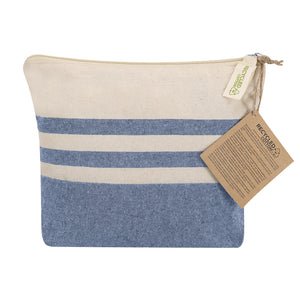 Make-up tas Daronel donkerblauw onbedrukt
