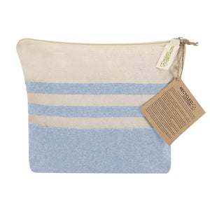 Make-up tas Daronel lichtblauw onbedrukt
