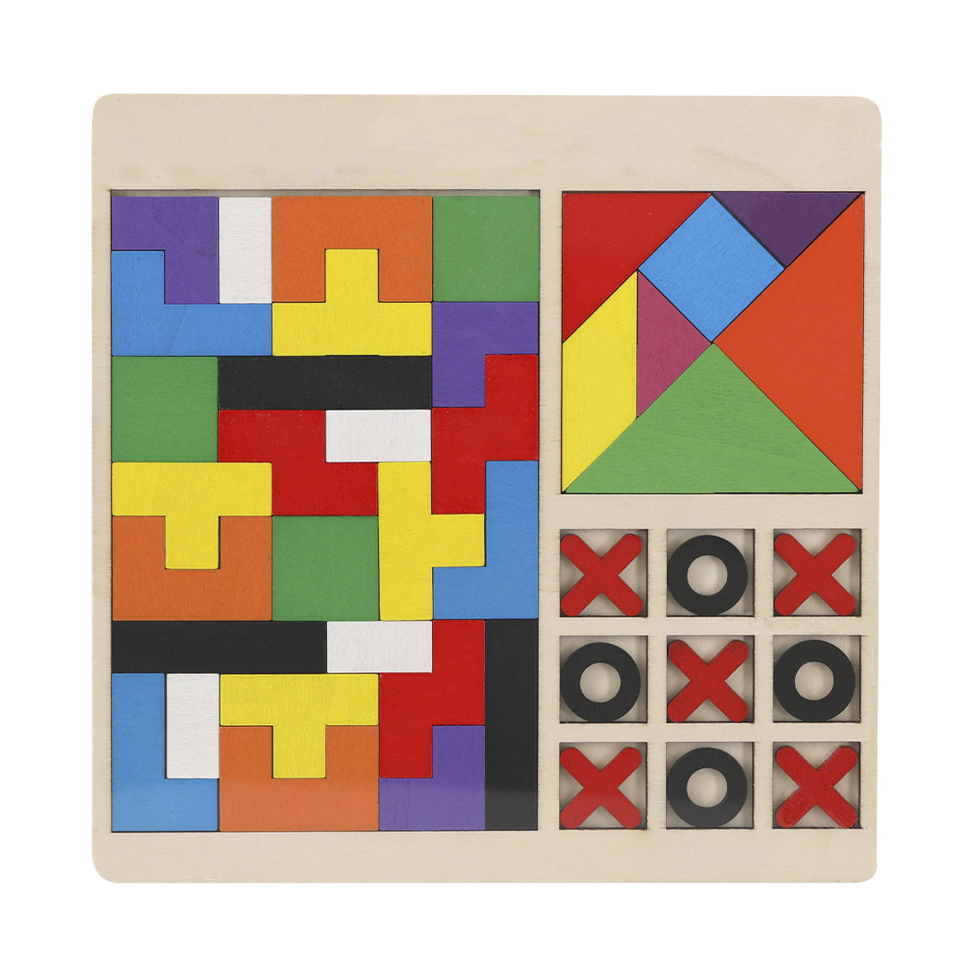 Puzzelset Meloxar naturel onbedrukt
