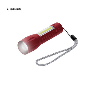 Zaklamp Dilrot rood Graveren