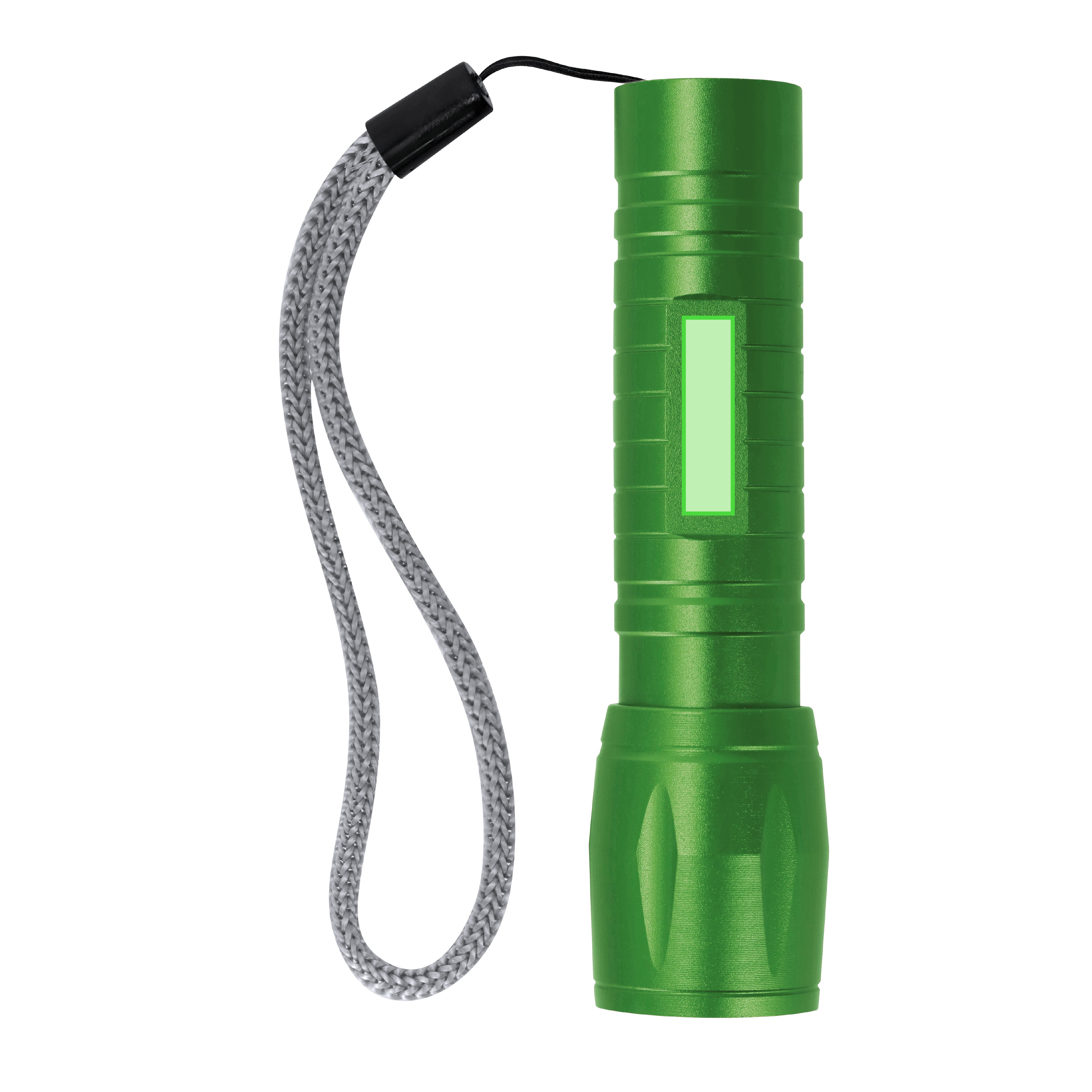 Zaklamp Dilrot groen 1 kleur