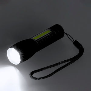 Zaklamp Dilrot zilver Graveren