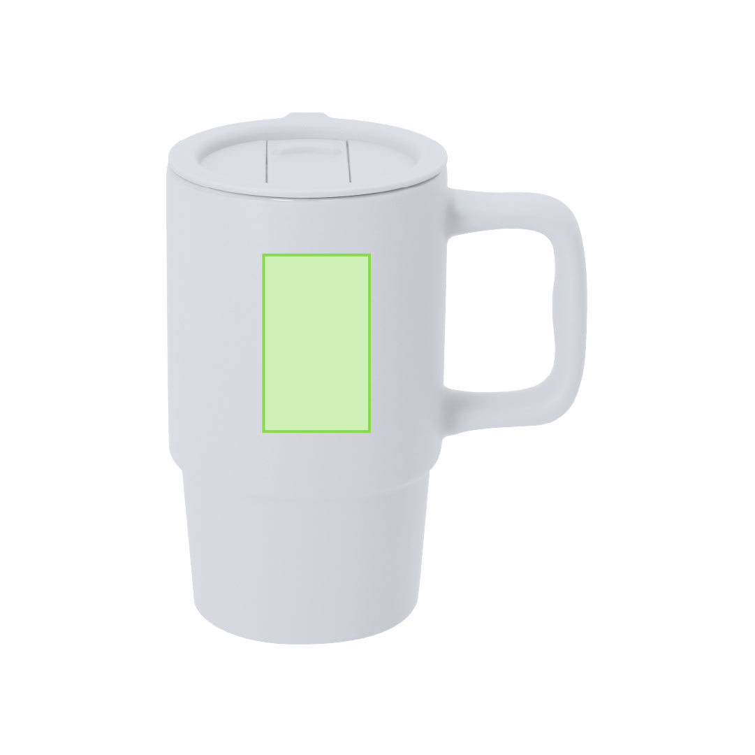 Mug Ronsyn zwart onbedrukt