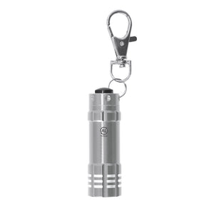 Zaklamp sleutelhanger Musday blauw Graveren
