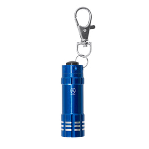 Zaklamp sleutelhanger Musday blauw onbedrukt