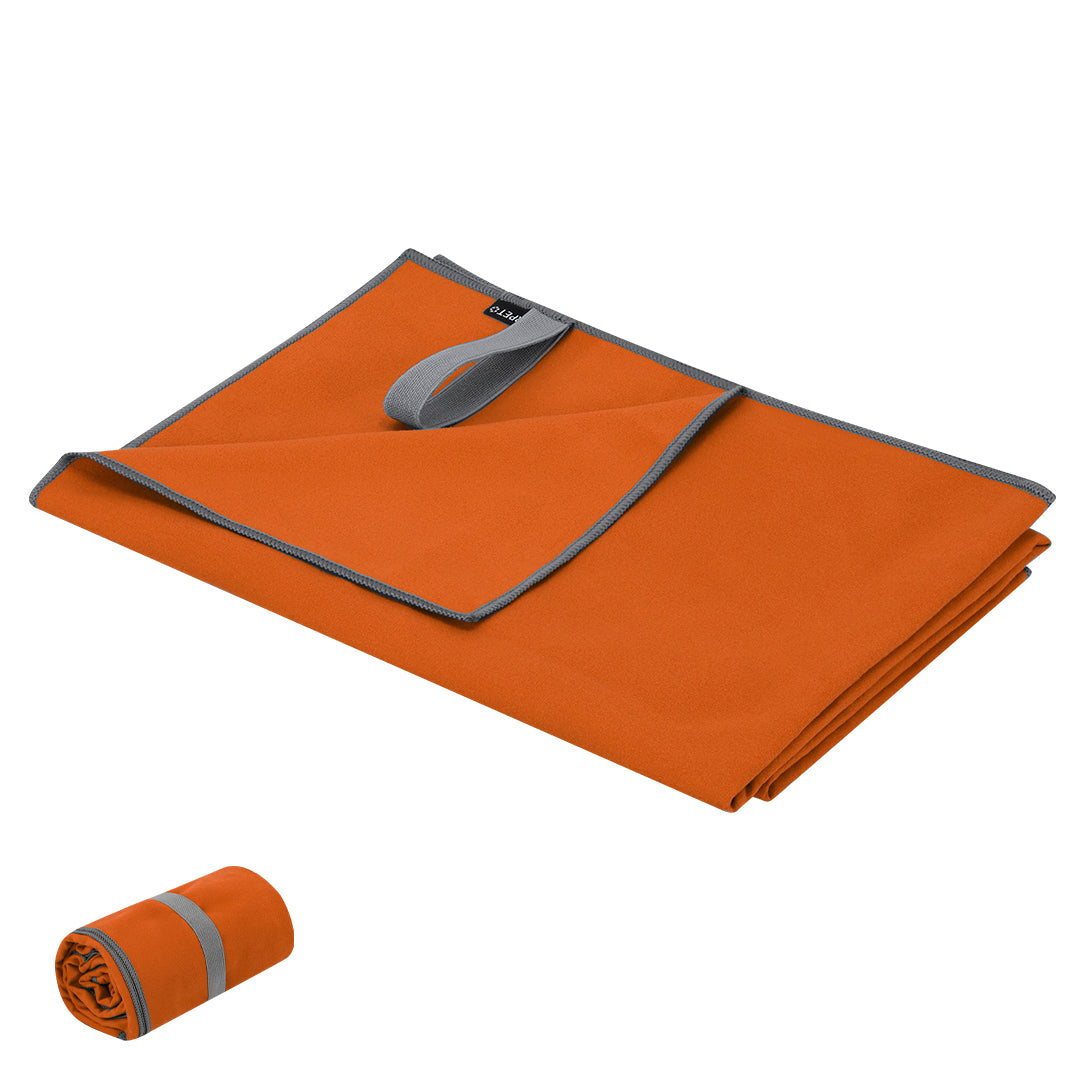 Absorberende handdoek Jutiul grijs onbedrukt