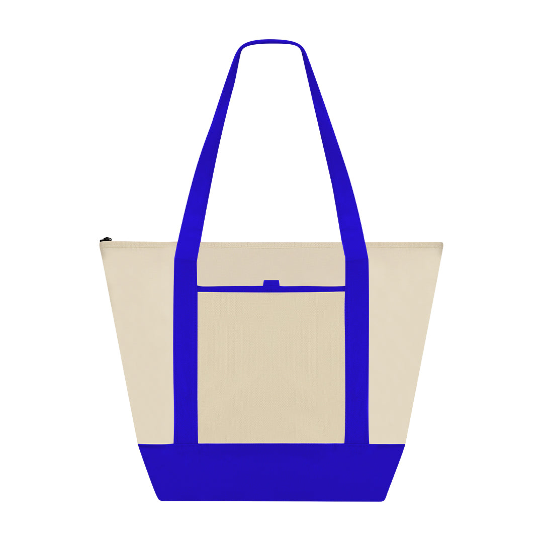 Koeltas Darteli blauw onbedrukt