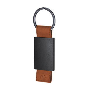 Sleutelhanger Versat bruin Graveren