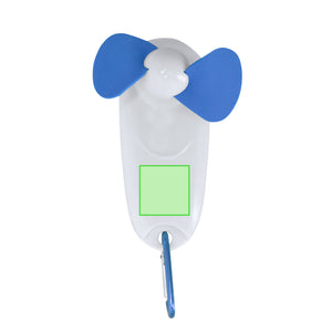 Ventilator Ticsy rood 1 kleur
