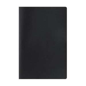 Notepad Letan zwart onbedrukt