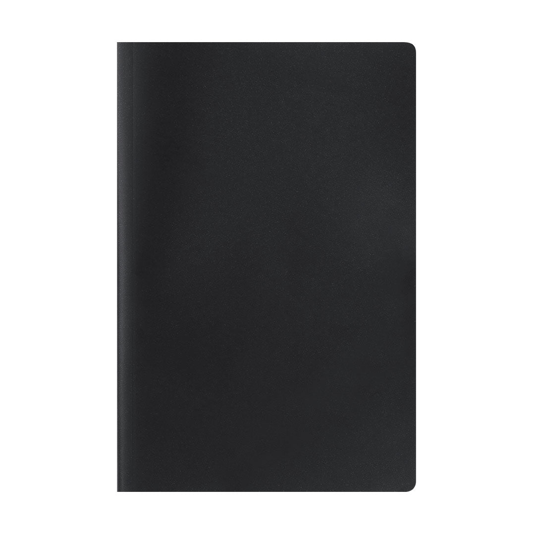 Notepad Letan zwart onbedrukt