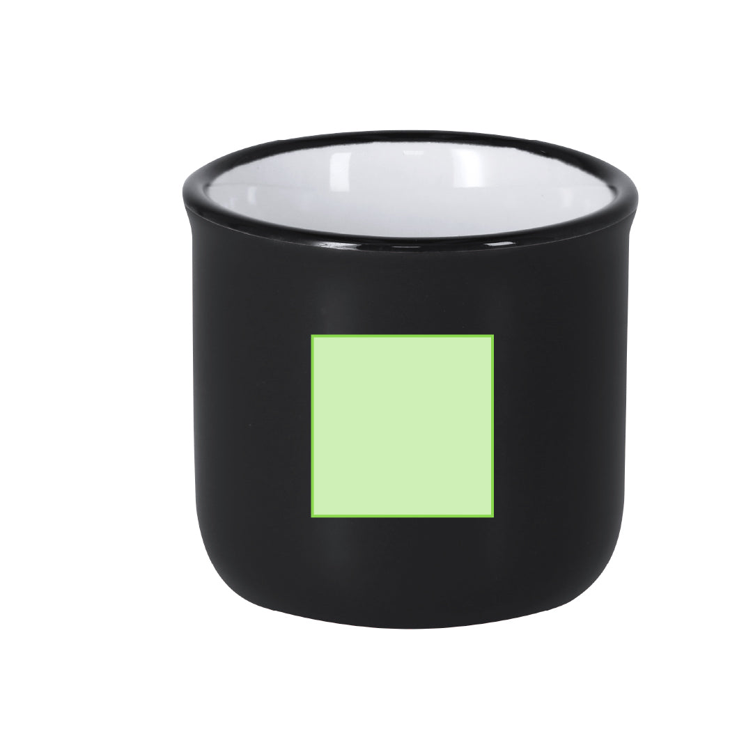 Mug Ridot zwart 2 kleuren