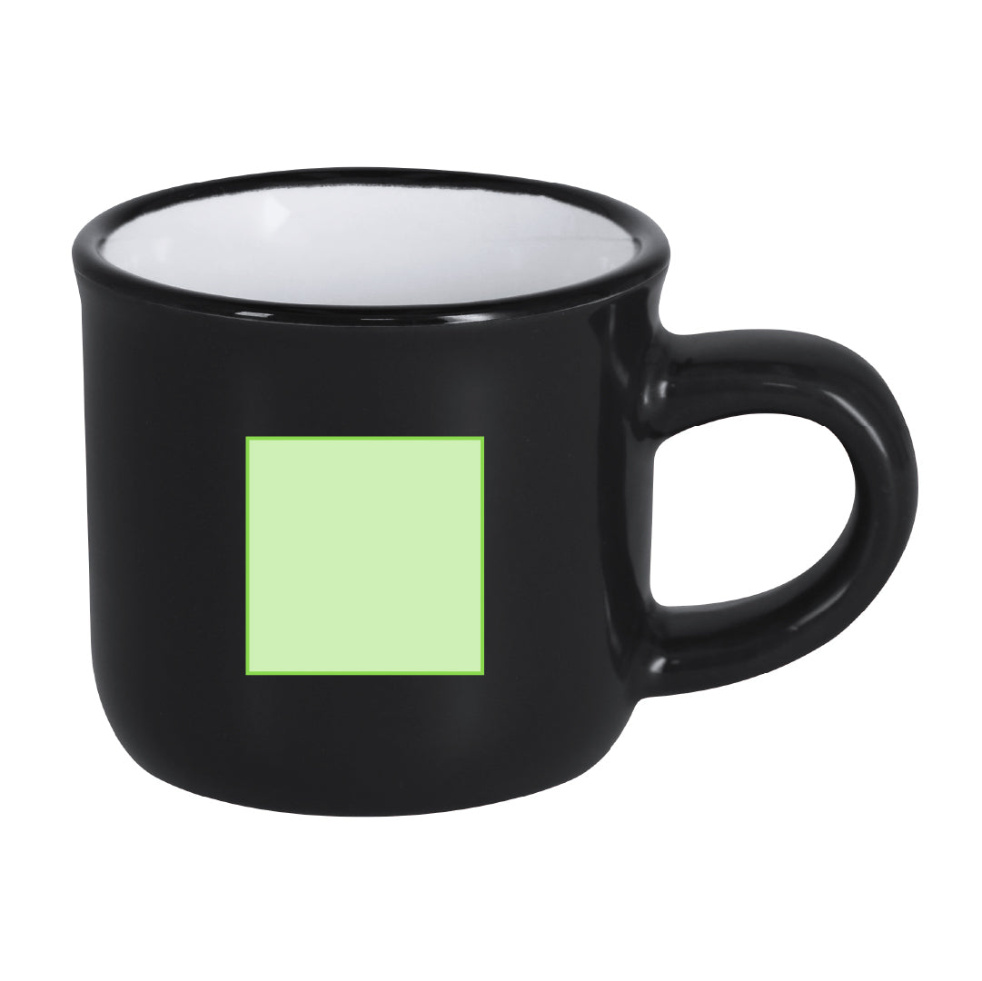 Mug Ridot zwart onbedrukt