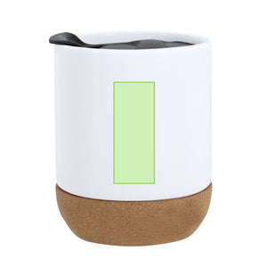 Geïsoleerde mok Shivak zwart 2 kleuren