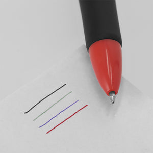 Veelkleurige pen Zorzal wit 2 kleuren
