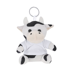 Sleutelhanger Teddy Gans wit onbedrukt