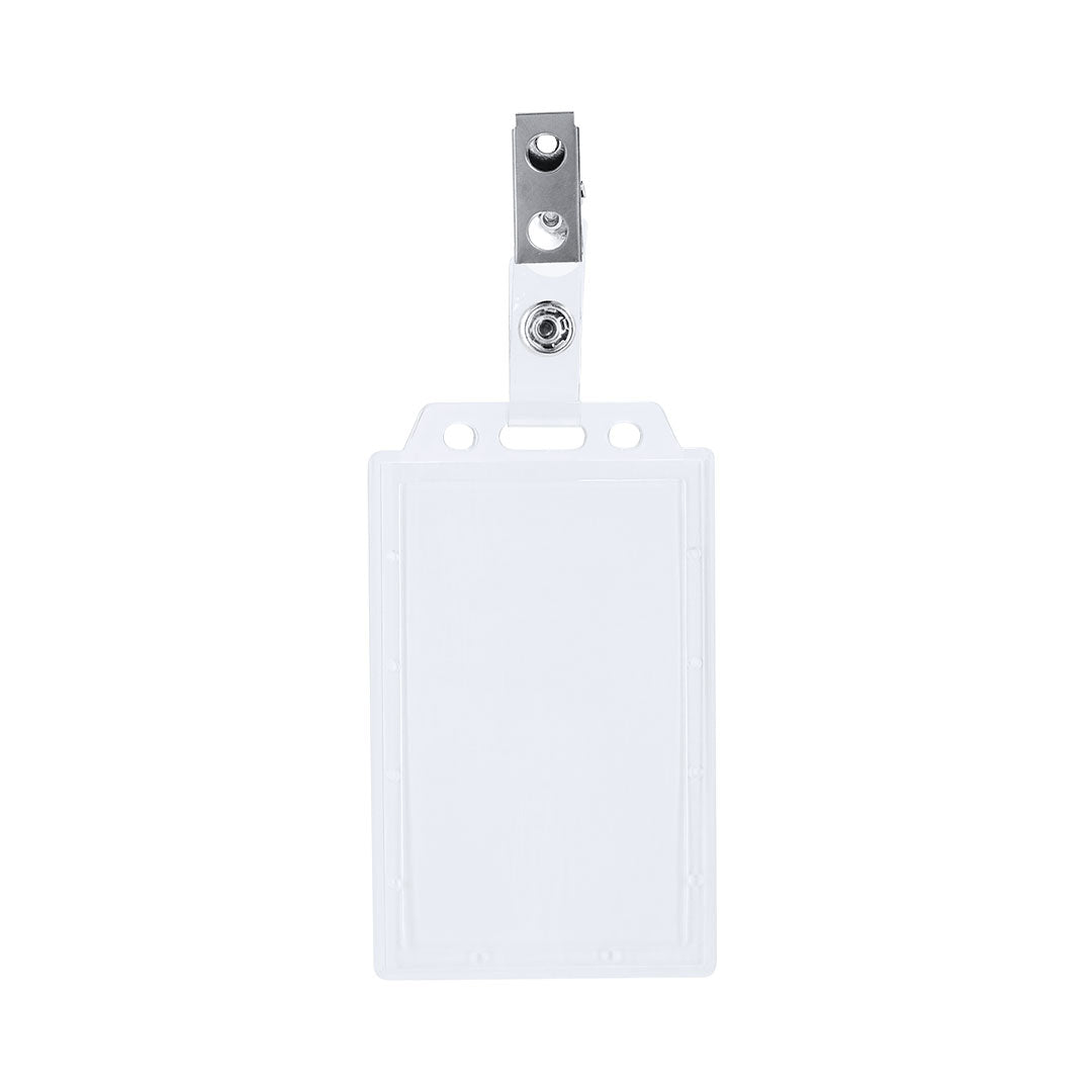 ID-badge Helock transparant onbedrukt