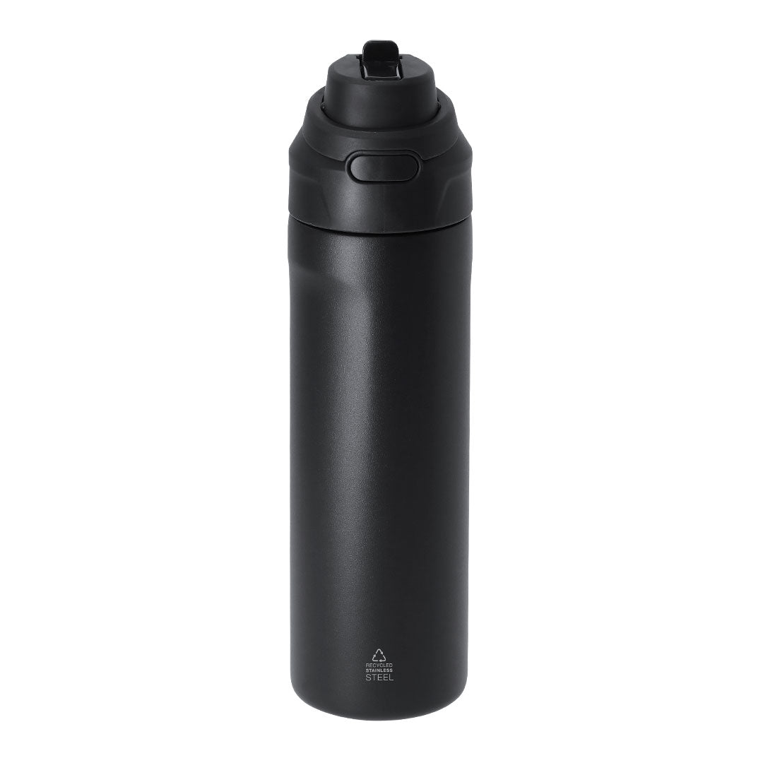 Geïsoleerde fles Ninivek donkerblauw 1 kleur