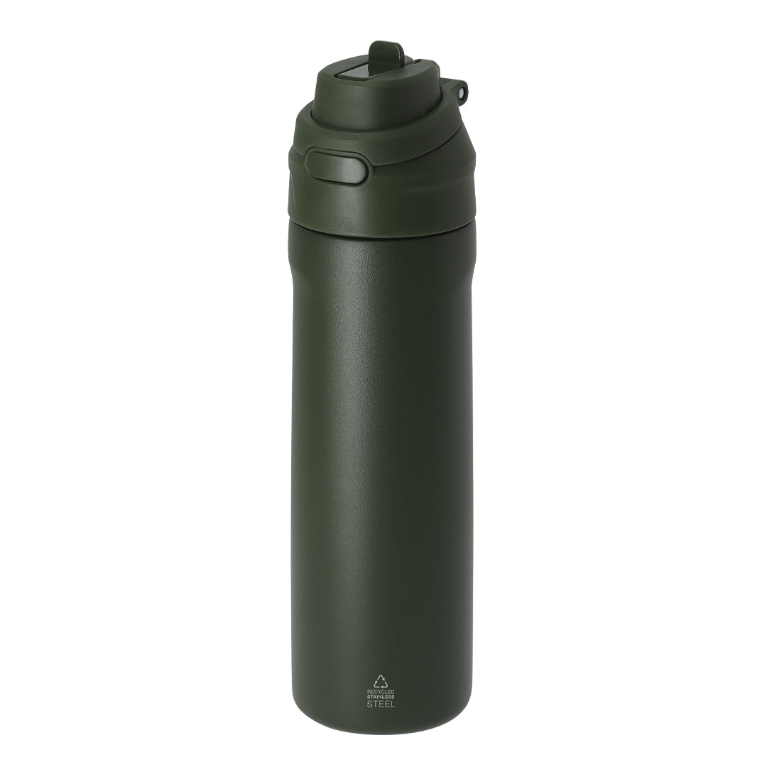 Geïsoleerde fles Ninivek groen onbedrukt