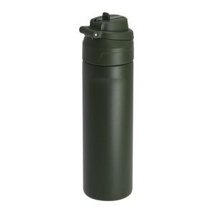 Geïsoleerde fles Ninivek groen 1 kleur