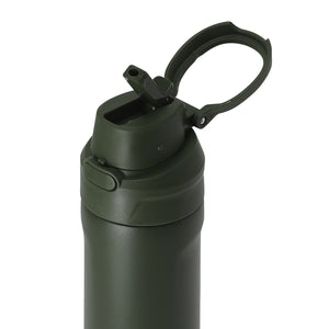 Geïsoleerde fles Ninivek donkerblauw Graveren