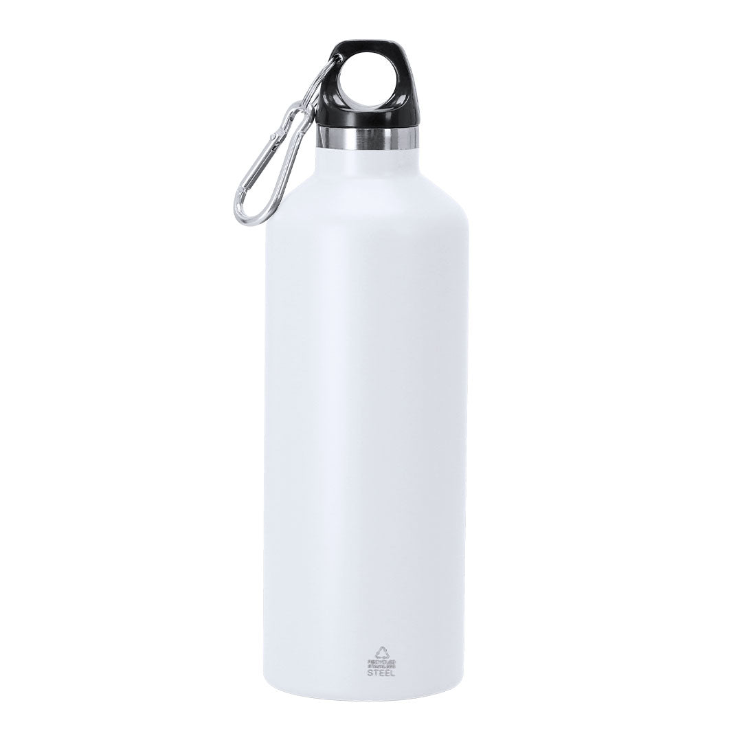 Geïsoleerde fles Angkor donkerblauw 1 kleur